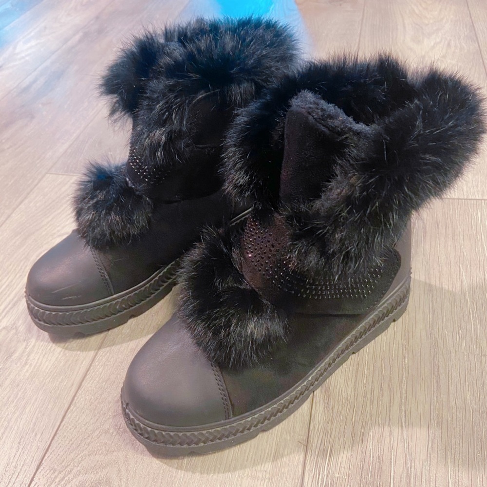 Faux Fur Boots